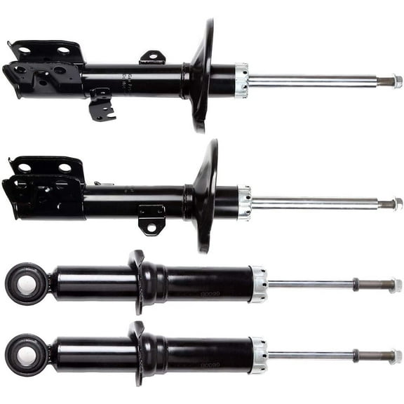 CCIYU 4 x Front Rear Struts Shock Absorbers Fit for 2009 2010 for Pontiac Vibe,2009 2010 2011 2012 2013 for Toyota Corolla,2009 2010 2011 2012 2013 for Toyota Matrix 339114 72597 339115 72598