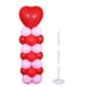 thumbnail image 2 of Columna de Base de globos de plástico, estante ligero para globos para fiesta de cumpleaños y boda, 2 of 6