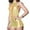 Yellow, variant on pstuiky Womens Jumpsuit, Solid Color Loose Short Pants Classic Fit Rompers for Women Black L