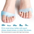 thumbnail image 3 of Paquete de 4 almohadillas metatarsianas anticalor, alivio del dolor (neuromas, calor, atrofia de la almohadilla de grasa), unisex JAMW Sencillez, 3 of 5