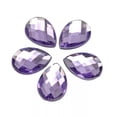 thumbnail image 3 of U8MO 200 Aqua Blue Acrylic Flatback TearDrop Rhinestone Gems 10X14mm No Hole, 3 of 5