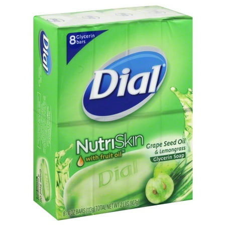 Henkel Dial NutriSkin Glycerin Soap, 8 ea