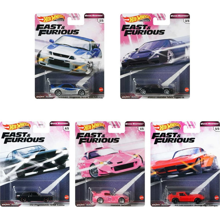 ミニカー Hotwheels FAST& FURIOUS QUICK SHIFTERS 2020 Hot Wheels Fast And Furious Quick Shifters - Premium