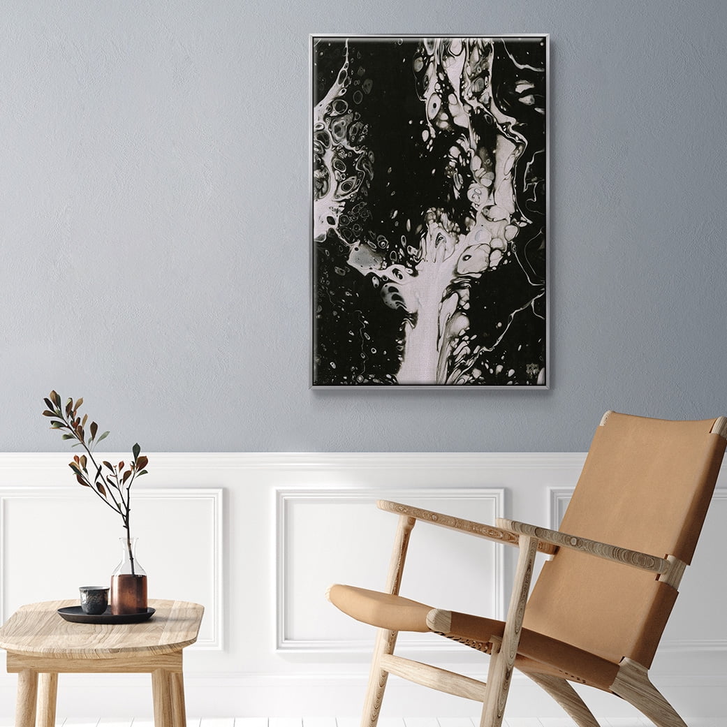 C37 Framed Premium Gallery Wrapped Canvas - Ready to Hang - 25 x 37 - Silver Floating Frame