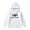 White, variant on MUXiin Hoodies for Girls Bow Fashion Floral Pattern Hoodie Pullover Tops Preppy Back To School Casual Toddler Girl Clothes with Pockets
