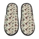 thumbnail image 1 of Fotbe Insects A Pantuflas Peludas para Mujer con Estampado, Zapatillas de Peluche, Zapatos de Invierno para Casa, Uso Interior y Exterior-Medium, 1 of 8