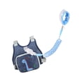 thumbnail image 2 of Correa para niños pequeños Sunnimix 2 en 1 con arnés de seguridad azul oscuro, 2 of 8