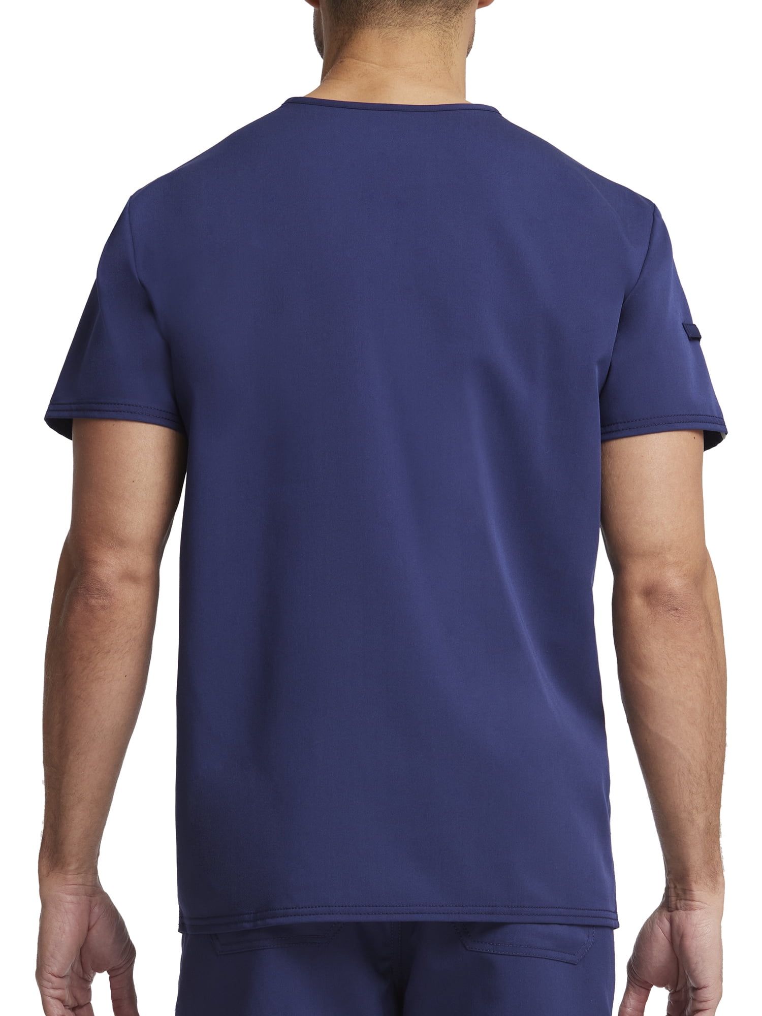 Scrubstar Men's Ultimate Stretch Antimicrobial Fabric Technology V-Neck Tuck In Scrub Top WD854A