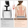 thumbnail image 6 of Back Brace Posture Corrector for Women & Men, Adjustable Shoulder Straightener with Full Back Support, Relief for Upper and Lower Back Pain, Scoliosis, Hunchback & Spine Alignment, 6 of 8