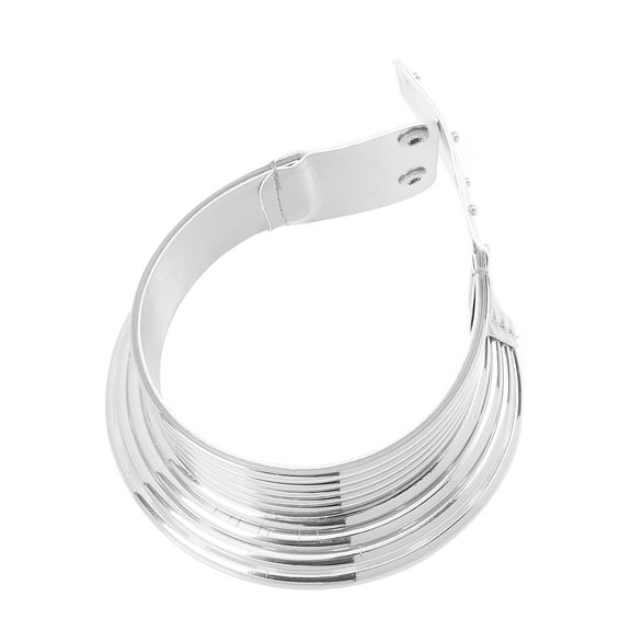 African Style Collar Ladies Jewelry Leather Necklace Gold Choker Necklaces for Women Adjustable Miss