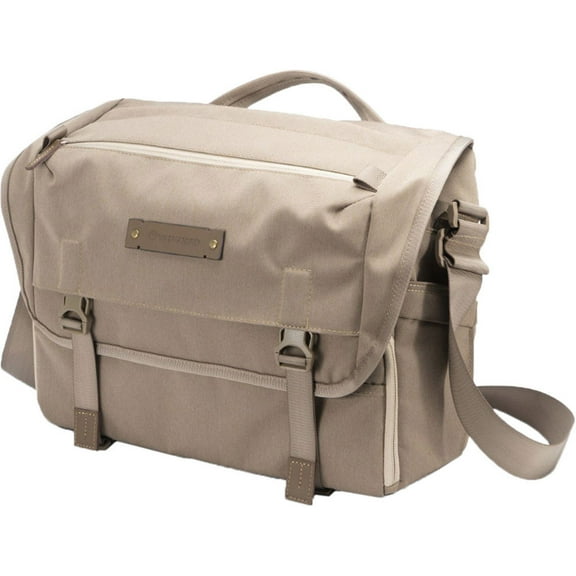 Vanguard VEO RANGE 38M Large Messenger Camera Bag, Fits Mirrorless/CSC/Hybrid Cameras, Beige Tan
