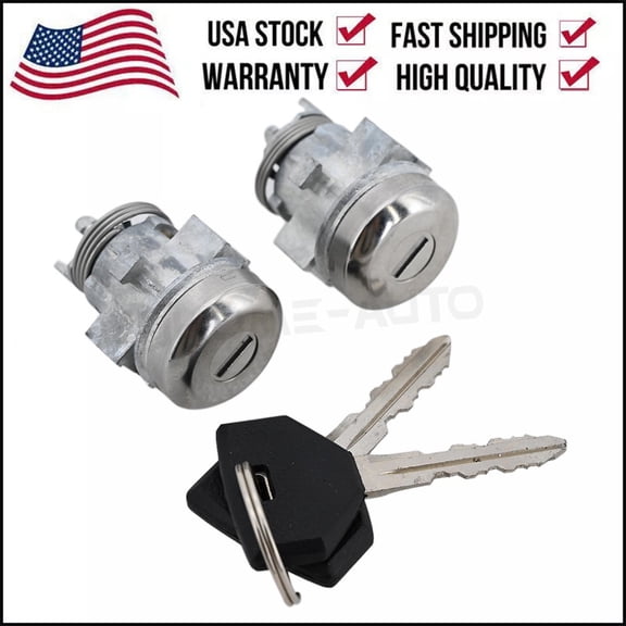 Door Lock Cylinder Set for 1998-2003 Dodge Durango 55075815AB