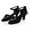 Black, variant on Womens Sandals, Women's Color Fashion Rumba Waltz Prom Ballroom Latin Salsa Dance Shoes Sandals