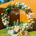 thumbnail image 4 of 1 Set Garland Stand Easy to Assemble Multi-functional PVC  Circle Balloon Flower Arch Stand Kit for Wedding, 4 of 10