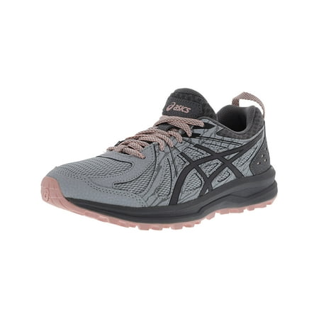 Asics Women's Frequent Trail Mid Grey / Carbon Ankle-High Running Shoe -