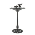 thumbnail image 6 of Chandler Outdoor Aluminum Top Bird Bath with Iron Base, Bronze, 6 of 6
