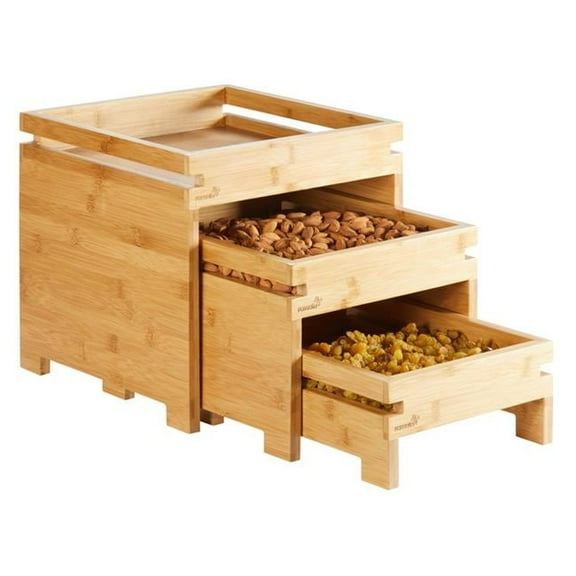 Rosseto BD131 Natura Nesting Bamboo Box Stands