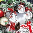 thumbnail image 1 of Cardinals Christmas Ornaments Memorial Christmas Ornaments Tree Hanging Decor Christmas Ornaments In Memory Gifts1United Kingdom He Qiyong unisex, 1 of 1