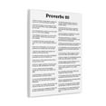 thumbnail image 4 of Scripture Walls Proverbs 20 Chapter White Bible Canvas Christian Wall Art Ready to Hang Unframed, 4 of 13