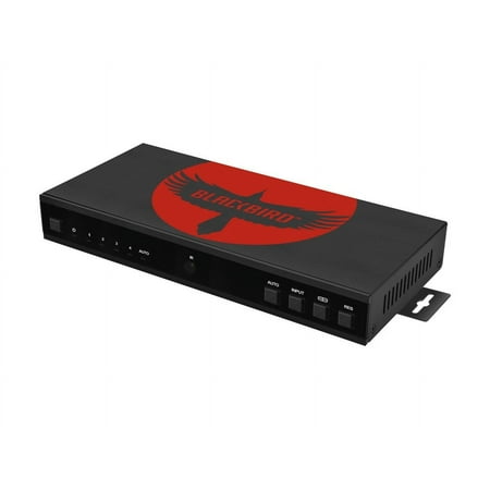 Monoprice Blackbird 4K60 Multiviewer Seamless UHD Video Switcher for Professional AV Installations, HDMI 2.0b, HDCP 2.2 and 1.x Audio Extraction, 18Gbps video bandwidth - Pro-Series