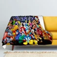 thumbnail image 5 of Manta ligera con estampado de Mickey y Minnie de Disney para sala de estar, dormitorio, habitación de los niños, manta cálida, regalo de Navidad, 5 of 5