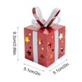 thumbnail image 3 of LED Lighted Christmas Gift Box Hanging Ornament, Iron Present Decoration with Built In Light for Tree Garland Holiday Display, 3 of 6
