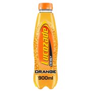 3 Pack | Lucozade Orange Flavored Energy Drink 1 Liter By Lucozade & 3x 9oz Disposable Plastic Cups