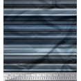 thumbnail image 1 of Soimoi Modal Satin Fabric Horizontal Stripe Print Fabric by The Yard 42 Inch Wide, 1 of 3