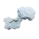 thumbnail image 4 of Sombrero de muñeca,Ropa de muñeca de peluche,disfraz, para muñeca de 6,69'',Figura de peluche de 17 cm,accesorio para vestir,Mini ropa de moda Disfraces para muñecas Monos azul claro, 4 of 9