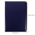 thumbnail image 2 of KALLORY Dark Certificate Protector with Zinc Alloy Frame, Elegant Design for Document and Display, 2 of 6
