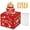 Red, variant on Tumao Birthday Money Box for Cash Gift, Money Roll Gift Box for Cake Pull Out Kit with Pull Out Happy Birthday Day Card and 30Pcs Transparent Bags for Women Men Surprise