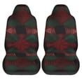 thumbnail image 2 of Easy to Install Car Universal Seat Cover, Retro Geometric Art Four Seasons Universal Front Seat Cover, 2-Piece, 2 of 8