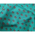 thumbnail image 4 of oneOone Silk Tabby Fabric Leaves & Floral Block Fabric Prints By Yard 42 Inch Wide, 4 of 4