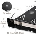 thumbnail image 4 of Leather Cover Photo Album 80 Pockets 4x6 Photos Bookshelf Picture Album White Black Cat, 4 of 9