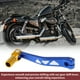 thumbnail image 5 of Palanca de cambio de marcha de motocicleta plegable para Yamaha TTR 50cc, pedal de aleación de aluminio, brazo de cambio, palanca azul con cabeza dorada y anillo plateado, 5 of 6