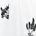 thumbnail image 7 of Nicole Miller New York Mabel Sheer Rod Pocket Curtain Panels, 54"x96", Black, Set of 2, 7 of 7