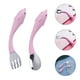 thumbnail image 2 of WORGEOUS 1 set 2pcs baby waterware staveware acero inoxidable cucharada de horquilla para niños pequeños para niños pequeños, 2 of 8