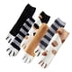 thumbnail image 4 of Calcetines hasta media pantorrilla de vellón coral de otoño e invierno para mujer, lindos calcetines con garra de gato, calcetines gruesos con forro polar para mujer, calcetines para dormir,, 4 of 4