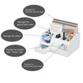 thumbnail image 5 of NIUBEE Desktop Organizer Office Accessories , Pen Holder & Storage Rack, Featuring 8 Compartments and 1 Drawer, Ideal for Organizing Pens, Scissors, Memo Pads, and Various Office Supplies., 5 of 9