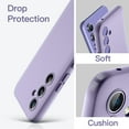 thumbnail image 4 of JETech Slim Fit Case for Samsung Galaxy A54 5G 6.4-Inch, Soft TPU Thin Protective Phone Cover with Matte Finish, Shockproof (Lilac), 4 of 6