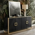 thumbnail image 3 of Inspired Home Ulani Sideboard Buffet in Black, 3 of 10