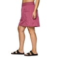 thumbnail image 6 of RBX Active Women's Plus Size Ruched Longer Length Tennis/Golf Skort, 6 of 6