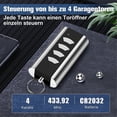 thumbnail image 3 of Remote Control for Entrematic RCU 433-4K,RCU 433-2K,EA433 2KM,433.92 Rolling Code Garage Remote Cont, 3 of 5
