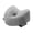 Dark gray velvet, variant on Comfortable leg pillow Hollow Heart Pregnancy Side Sleeper Sciatica Orthopedic Sciatica Back Hip Relief Pillow For Bed, Sofa