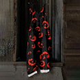 thumbnail image 7 of Stralyhd Bat Print Womens Overalls Halloween Party Sleeveless Jumpsuit Ghost Jumpsuits with Pockets Spooky Horror Print Long Pants Yellow M, 7 of 7
