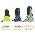 Kids Snow Mittens Waterproof Ski Gloves for Winter Ski Mittens for