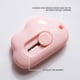 thumbnail image 3 of Mini cúter retráctil portátil | Navaja multiusos de acero inoxidable | Cortador de papel compacto para bricolaje, ideal para papelería escolar | Diseño con forma de cerradura | Ideal para paquete, 3 of 5