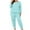 Blue7, variant on Posijego Women's Plus Size Pajama Set Heart Graphic Long Sleeve Sleepwear Pants Pjs Lounge Sets XL-5XL