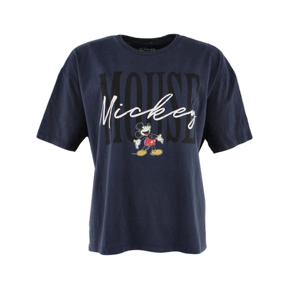 Disney Junior Mickey Script Boyfriend Tee (Unisex), XS to XL