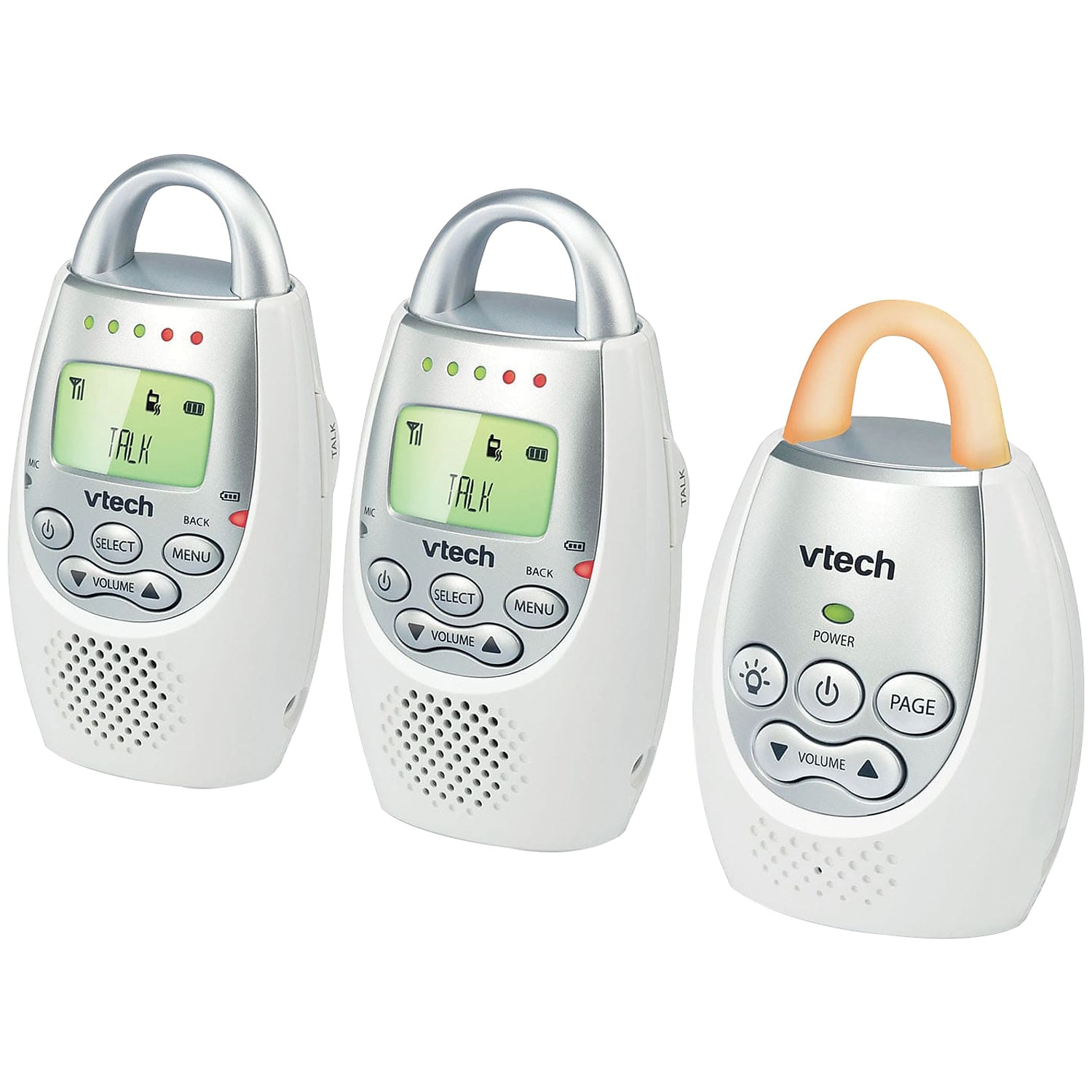 VTech DM221-2 Safe&Sound Digital Audio Baby Monitor with 2 Parent Units - image 4 of 4